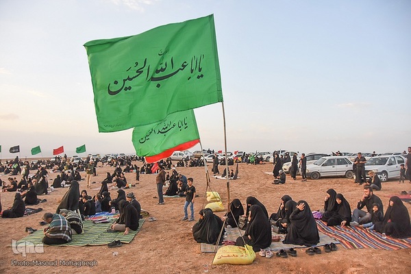 سنت عزاداری در کویر خوریان سمنان‎