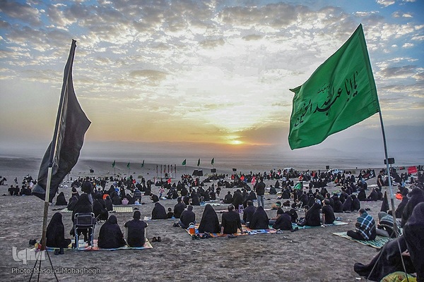 سنت عزاداری در کویر خوریان سمنان‎