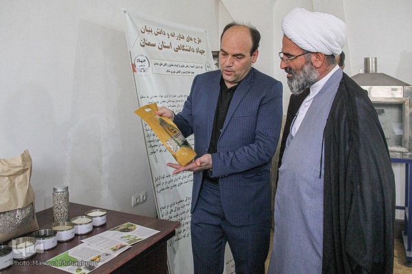 بازدید نماینده ولی‎فقیه در استان از جهاددانشگاهی سمنان‎