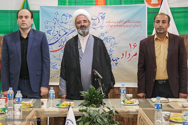 بازدید نماینده ولی‎فقیه در استان از جهاددانشگاهی سمنان‎