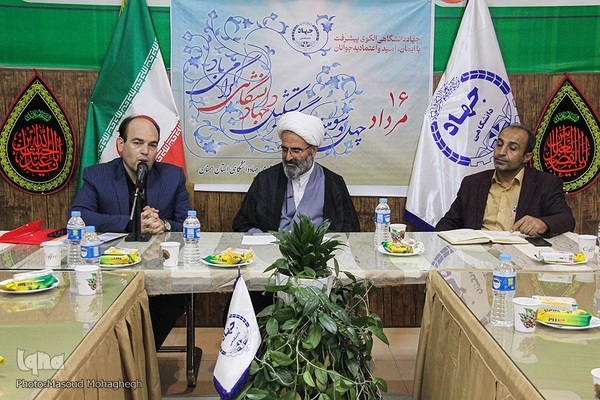 بازدید نماینده ولی‎فقیه در استان از جهاددانشگاهی سمنان‎