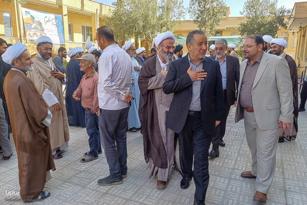 تجمع طلاب حوزه علمیه سمنان در حمایت از مقاومت فلسطین‎