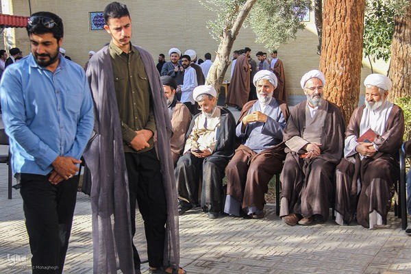 تجمع طلاب حوزه علمیه سمنان در حمایت از مقاومت فلسطین‎