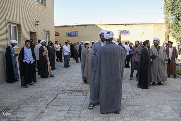 تجمع طلاب حوزه علمیه سمنان در حمایت از مقاومت فلسطین‎