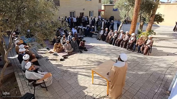 تجمع طلاب حوزه علمیه سمنان در حمایت از مقاومت فلسطین‎