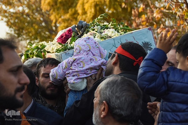 تشییع شهدای گمنام در سمنان