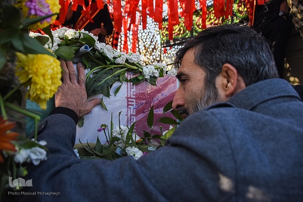 تشییع شهدای گمنام در سمنان