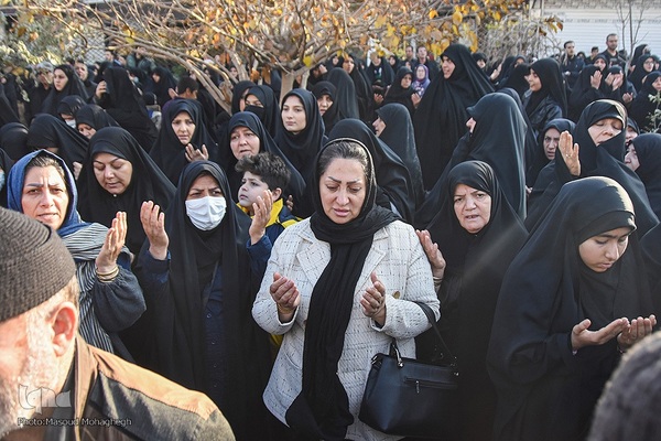 تشییع شهدای گمنام در سمنان