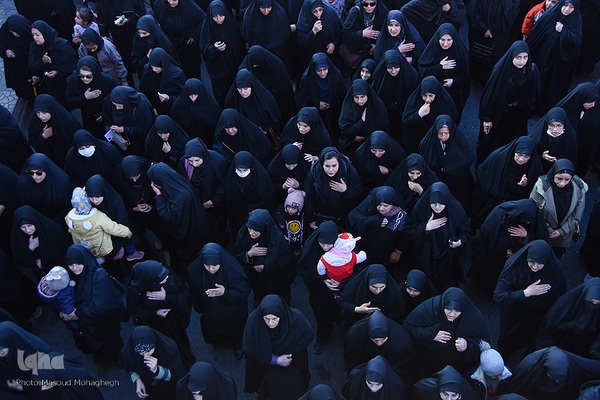 تشییع شهدای گمنام در سمنان