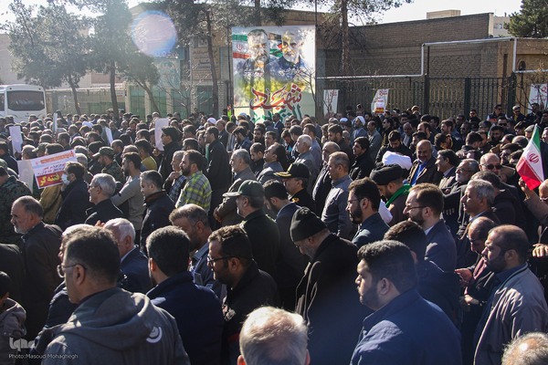 مراسم بزرگداشت حماسه 9 دی - سمنان