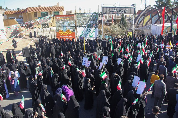 مراسم بزرگداشت حماسه 9 دی - سمنان