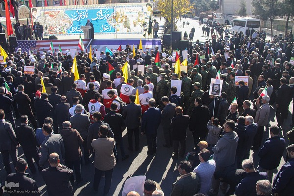 مراسم بزرگداشت حماسه 9 دی - سمنان