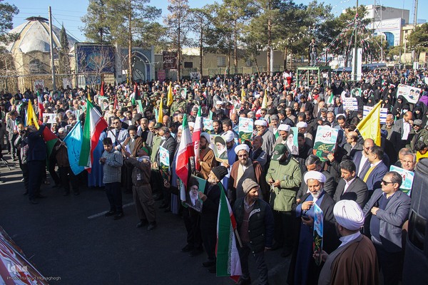 مراسم بزرگداشت حماسه 9 دی - سمنان
