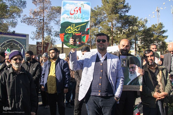 مراسم بزرگداشت حماسه 9 دی - سمنان