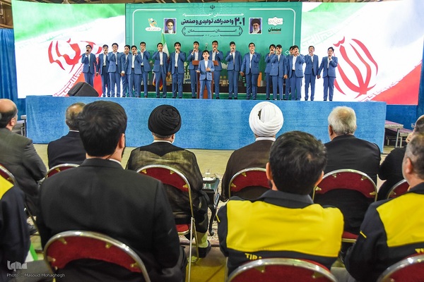 حضور رئیس در جشن احیاء 201 واحد صنعتی استان سمنان‎