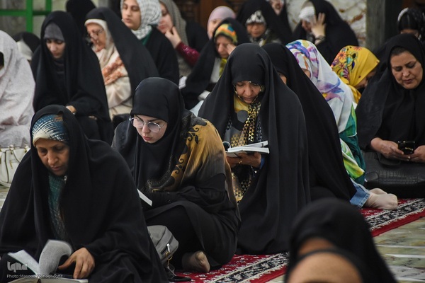 مراسم قرائت دعای پرفیض عرفه