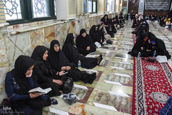 مراسم قرائت دعای پرفیض عرفه