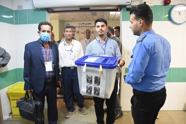 انتخابات ریاست جمهوری در بیمارستان کوثر سمنان