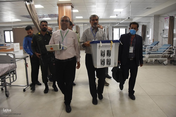 انتخابات ریاست جمهوری در بیمارستان کوثر سمنان