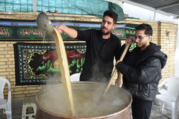 آیین سنتی پخت سمنوپزان در سمنان