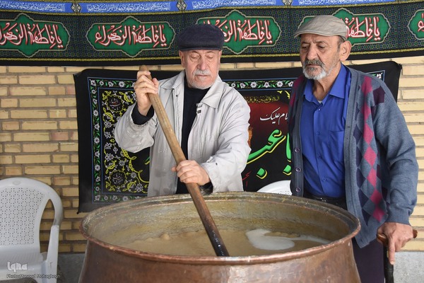 آیین سنتی پخت سمنوپزان در سمنان