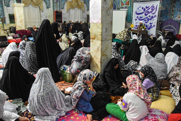 آیین معنوی اعتکاف در سمنان