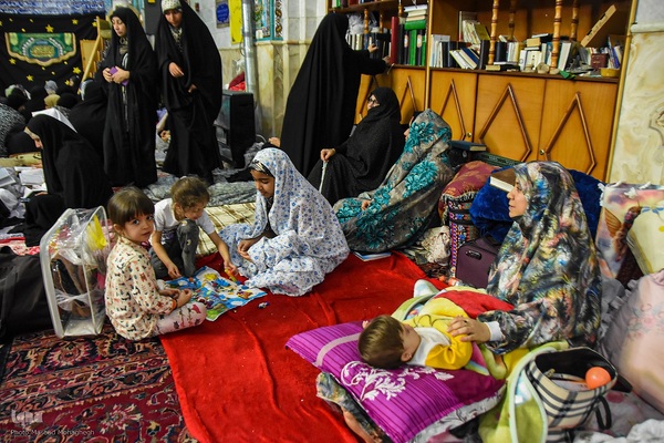 آیین معنوی اعتکاف در سمنان