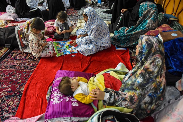 آیین معنوی اعتکاف در سمنان