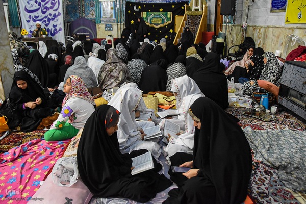 آیین معنوی اعتکاف در سمنان