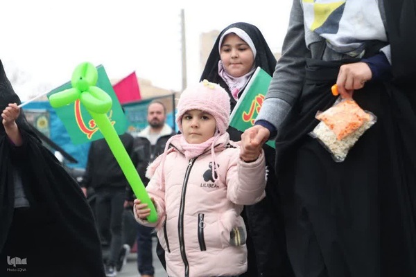 راهپیمایی منتظران ظهور در سمنان
