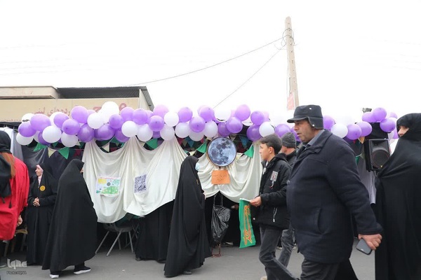 راهپیمایی منتظران ظهور در سمنان