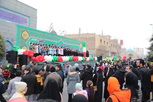 راهپیمایی منتظران ظهور در سمنان