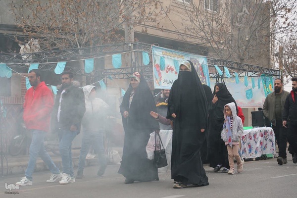 راهپیمایی منتظران ظهور در سمنان