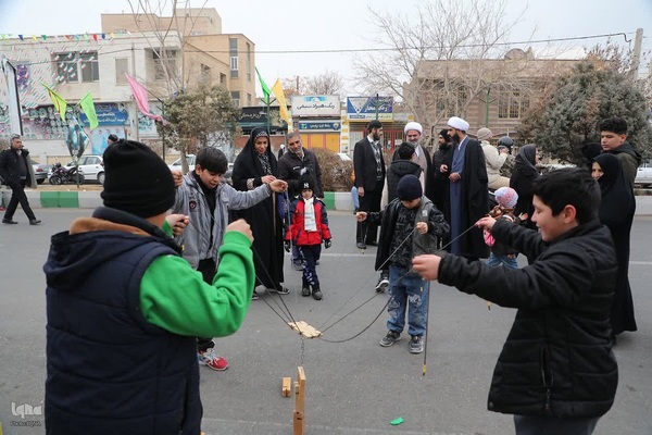 راهپیمایی منتظران ظهور در سمنان