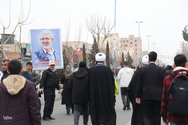 راهپیمایی منتظران ظهور در سمنان