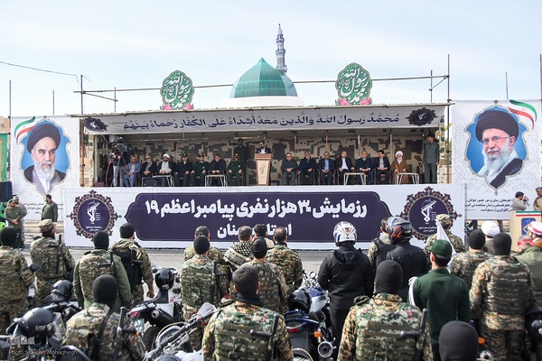 رزمایش ۳۰ هزار نفری اقتدار محمد رسول الله