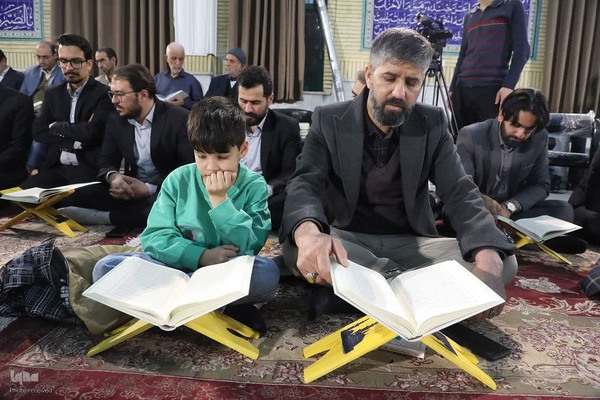 محفل انس با قرآن کریم در سمنان