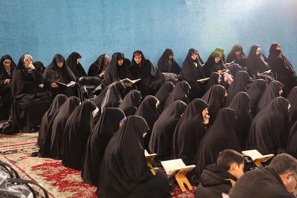 محفل انس با قرآن کریم در سمنان