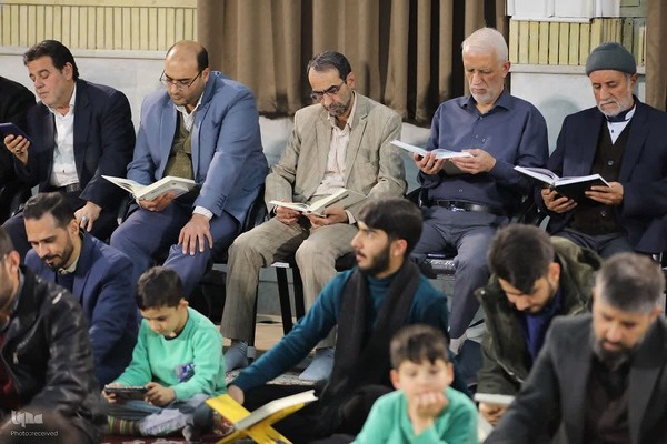 محفل انس با قرآن کریم در سمنان