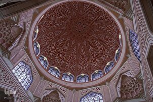La mosquée Rose de Malaisie