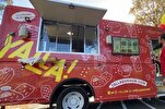 La camionnette qui propose des options halal à l'université Duke