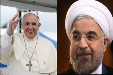 Rohani incontra il papa