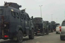Il  regime saudita  dispiega agenti antisommossa e veicoli blindati a Qatif