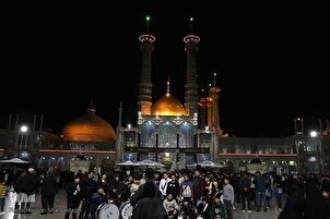 د حضرت فاطمةالزاهرا(س)د شهادت په شپه د کریمه اهل بیت دحرم ولوله او پرتم