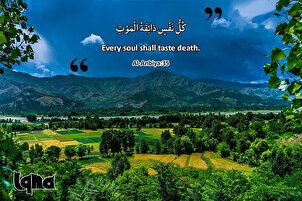  ؛له مرګ څخه له تښتې پرته؛ د ژوند لپاره ځيني آیتونه