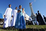 Los Angeles’ta oruç tutan öğrenciler için güzel bir eylem